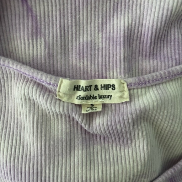 Heart Hips Lavender Tie-Dye Mini Dress - Picture 5 of 5